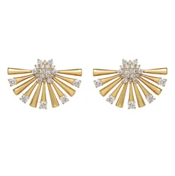 Sensu Diamond Stud Earrings