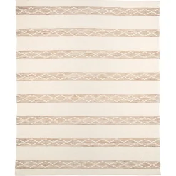 Sequoia Stripe Jute Rug in Natural
