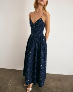 Serena Dress in Midnight