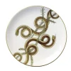Serpentine Dinner Plate in Roped Serpentines