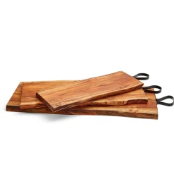 Serving Boards with Iron Handle