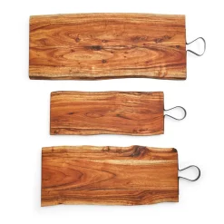 Serving Boards with Iron Handle