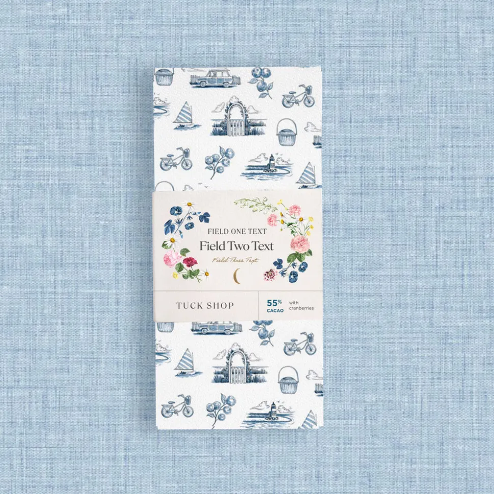 Set of Nantucket Cranberry Chocolate Bars