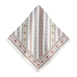 Seville Stripe Napkin in Natural