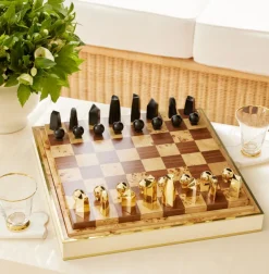 Shagreen Chess Set