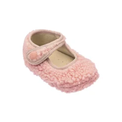 Shearling Baby Mary Jane in Pink