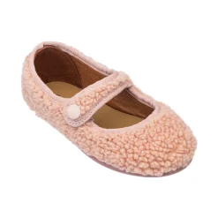 Shearling Mary Jane in Pink