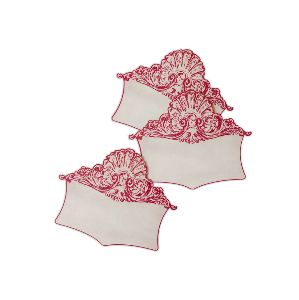 Shell Flourish Place Card