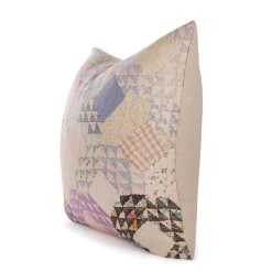 Shell Kaleidoscope Quilt Pillow
