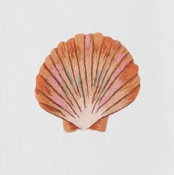Shell Scallop Blush Hand Towel