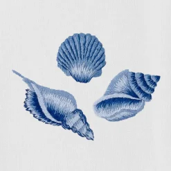 Shell Set Indigo Hand Towel
