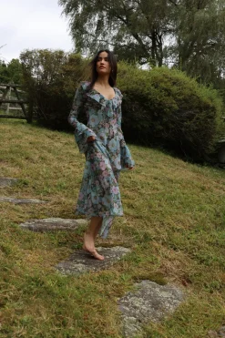 Shellona Dress in Vintage Floral