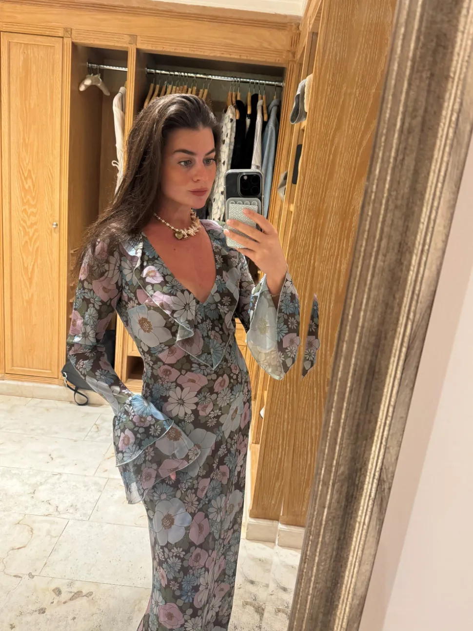 Shellona Dress in Vintage Floral