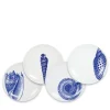 Shells Canapé Plates Boxed, Set of 4