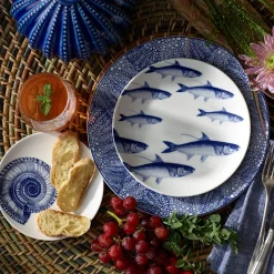 Shells Canapé Plates Boxed, Set of 4