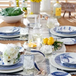 Shells Canapé Plates Boxed, Set of 4