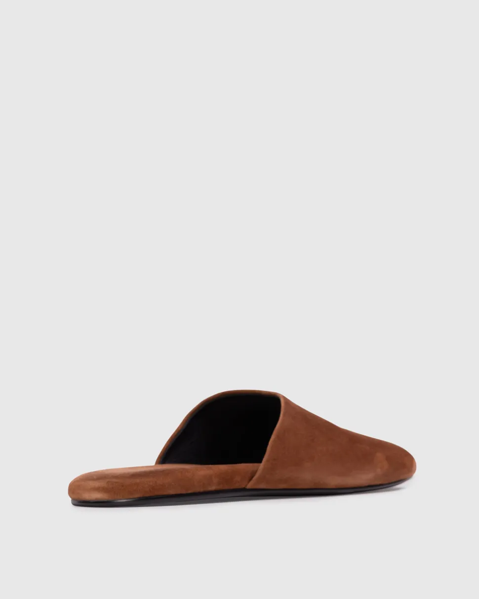 Shiloh in Tobacco Suede
