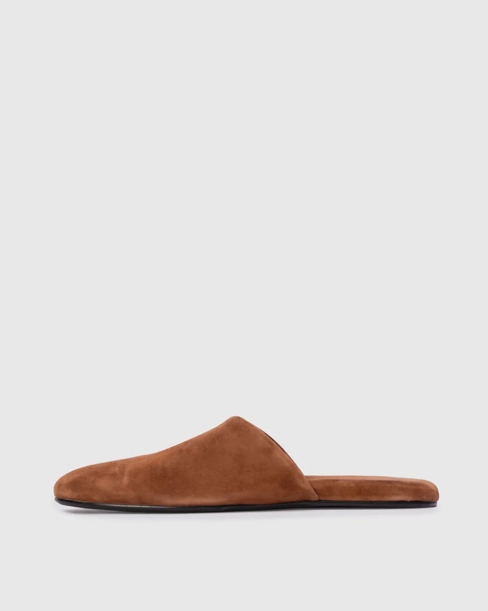Shiloh in Tobacco Suede