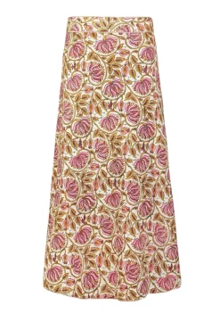 Shiva Aline Skirt in Pink Lotus