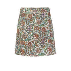 Shiva Mini Skirt in Blue Iris