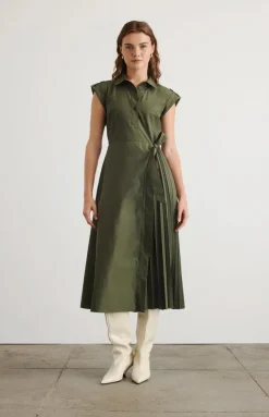 Shivonley Dress in Army