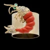 Shrimp Napkin Rings, Set of Two
