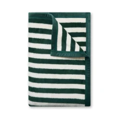 Sideline Stripe Evergreen Midi Blanket