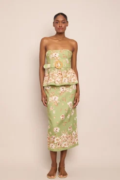 Sienna Skirt in Farfella Sage