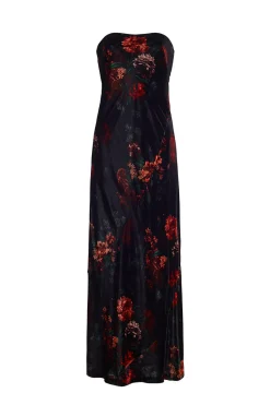 Sierra Dress in Eternal Flora Black