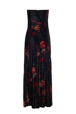 Sierra Dress in Eternal Flora Black