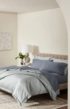 Signature Hemmed Sheet Set in Mineral