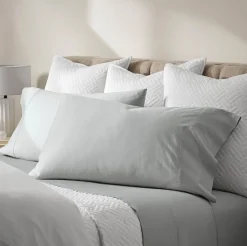 Signature Hemmed Sheet Set in Shore