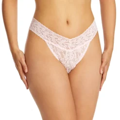 Signature Lace Original Rise Thong in Classic
