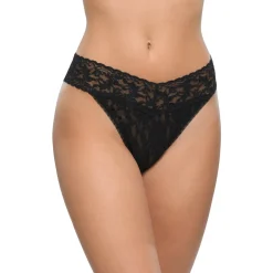 Signature Lace Original Rise Thong in Classic