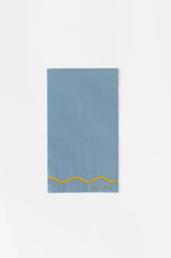 Signature Napkins in Yellow & Blue