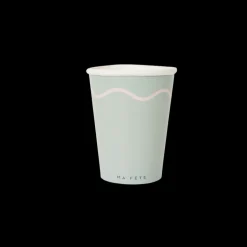 Signature Paper Cups in Pink & Mint