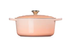 Signature Round Dutch Oven in Peche