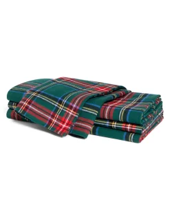 Signature Twill Napkins in Kensington Tartan, Set of 4