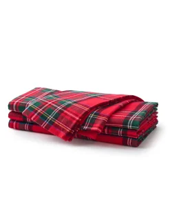 Signature Twill Napkins in Imperial Tartan