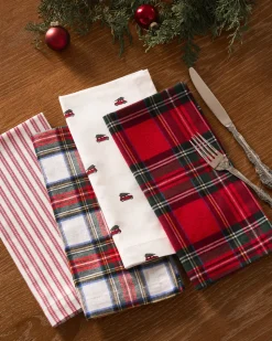 Signature Twill Napkins in Imperial Tartan