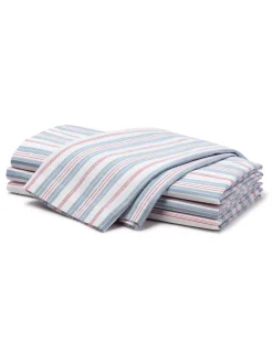 Signature Twill Napkins in Navy Gingham, Set of 4