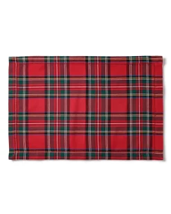 Signature Twill Placemats in Imperial Tartan