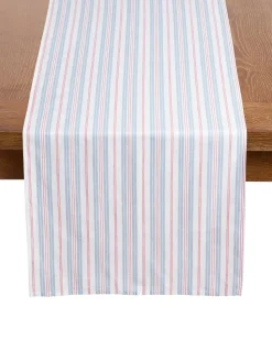 Signature Twill Runner in Navy Gingham