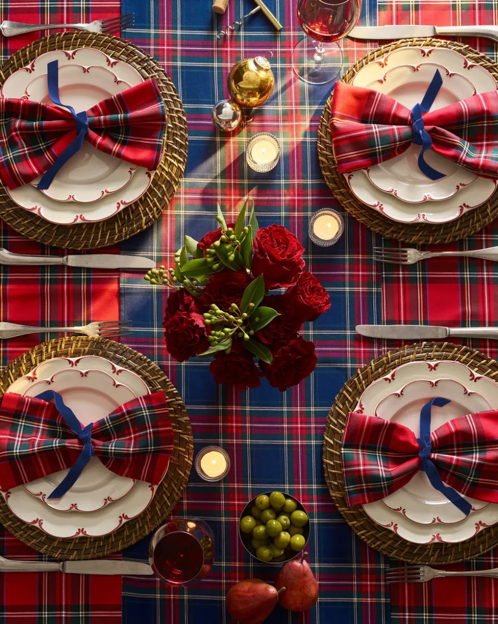 Signature Twill Tablecloth in Windsor Tartan