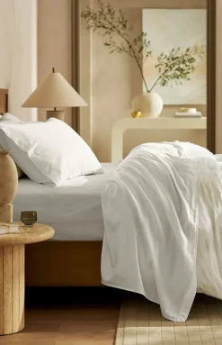 Signature Vintage Washed Sheet Set in Vintage White