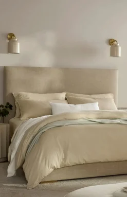 Signature Vintage Washed Duvet Set in Vintage Sand