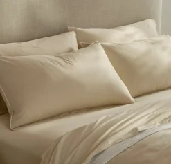 Signature Vintage Washed Duvet Set in Vintage Sand