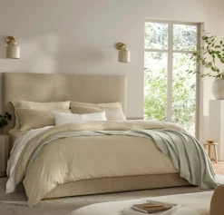 Signature Vintage Washed Duvet Set in Vintage Sand