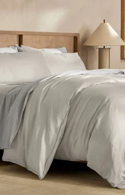 Signature Vintage Washed Duvet Set in Vintage Mist