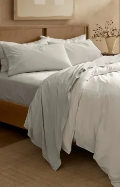 Signature Vintage Washed Sheet Set in Vintage Mist